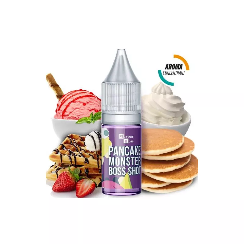 Svapalo.it - Aromi Concentrati - AROMA CONCENTRATO PANCAKE MONSTER - FLAVOUR BOSS - 10 ML