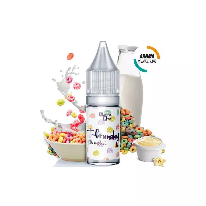 Svapalo.it - Aromi Concentrati - AROMA CONCENTRATO T-CRUNCHY - FLAVOUR BOSS - 10 ML